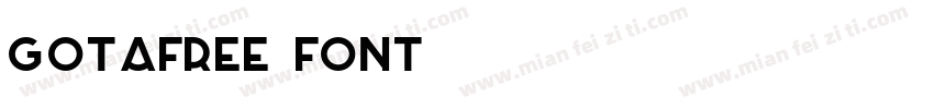 GotaFree font字体转换